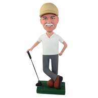 The golf man custom bobbleheads