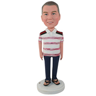 The stripe man custom bobbleheads