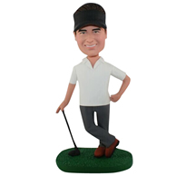 The golf man custom bobbleheads