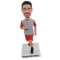 The running man custom bobbleheads