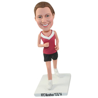 The long distance woman custom bobbleheads