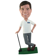 The golf man custom bobbleheads