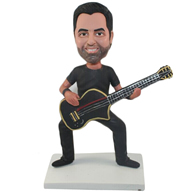 The guitar man custom bobbleheads