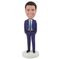 The suit man custom bobbleheads