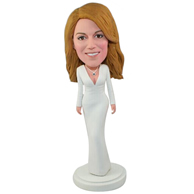 The dress woman custom bobbleheads