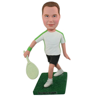 The tennis player custom bobbleheads