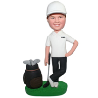 The golf man custom bobbleheads