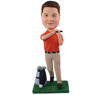 The golf man custom bobbleheads