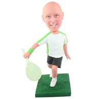 The tennis player custom bobbleheads