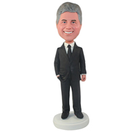 The suit man custom bobbleheads