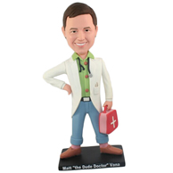 Custom the doctor  bobbleheads