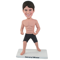 Custom the naked man  bobble heads