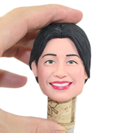 Custom the woman first  bobble heads