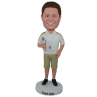 Custom  the white man bobble heads