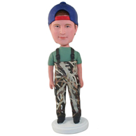 Custom  the overalls man bobble heads