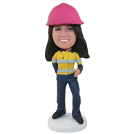 Custom  the woman engineers bobble heads