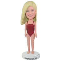 Custom beautiful woman  bobbleheads doll