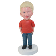 Custom the little boy  bobble heads