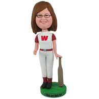 Custom the T-shirt woman  bobbleheads