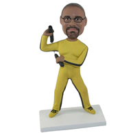 The yellow man custom bobbleheads