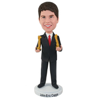 The suit man custom bobbleheads