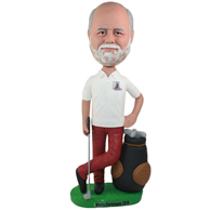 Custom  golf man  bobbleheads