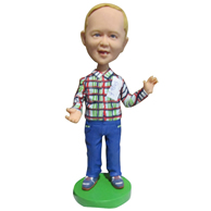 Custom  the stripe man bobble heads