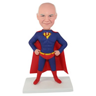 Custom the superman couple  bobbleheads