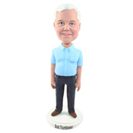 Custom the blue man  bobble heads