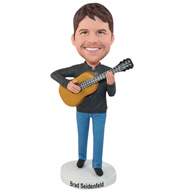 Custom the guitar man  bobble heads