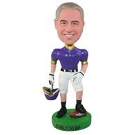 Custom the rugby man bobbleheads