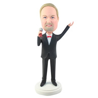 Custom suit man  bobbleheads