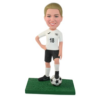 Custom  the football man bobbleheads doll