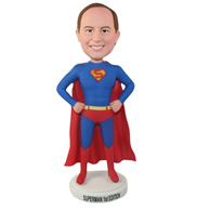 Custom  the superman bobbleheads doll