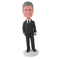 Custom  the suit man bobble heads