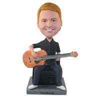 Custom  the guitar man bobble heads