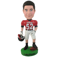 Custom the rugby man bobble heads