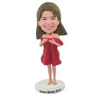 Custom  the sexy woman bobble heads