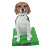 Custom the dog bobble heads