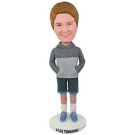 Custom the gray woman  bobble heads