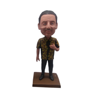 Custom the blouse man bobble heads