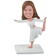 Custom the dancing woman bobble heads