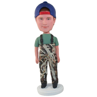 Custom  the overalls man bobble heads