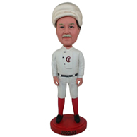 Custom the white man bobble heads