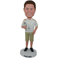 The coach man custom bobbleheads