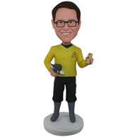 The yellow man custom bobbleheads