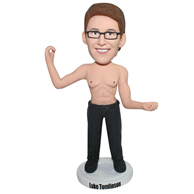 The naked man custom bobbleheads