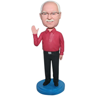 The red man custom bobbleheads