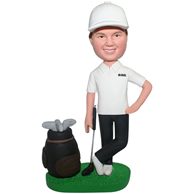 The golf man custom bobbleheads