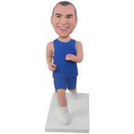 Custom the running man bobbleheads